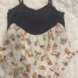 Silk Cat Pj Shorts